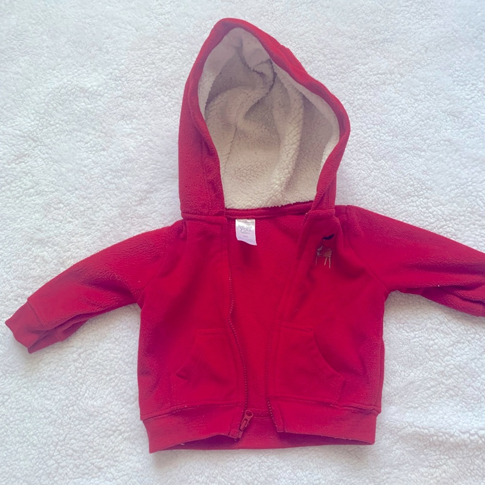 Red Baby’s Jacket w/ Hood